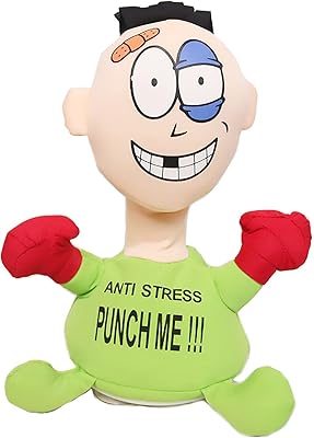 Jouet anti-stress, jouet en peluche avec grille d'aération tactile avec un design amusant
