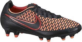 حذاء nike magista orden fg للنساء (أسود/مانجو)