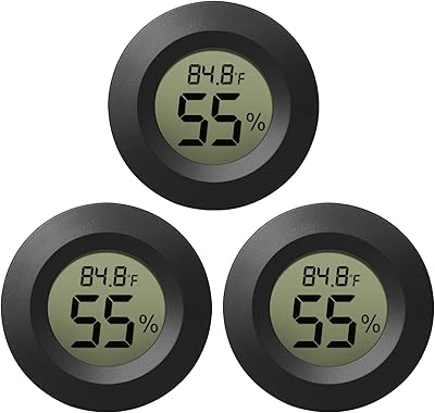 3pcs mini thermomètre numérique intérieur extérieur lcd, adapté pour serre, sous-sol, chambre d'enfants, fahrenheit ou celsius. Diaytar : Votre partenaire e-commerce au quotidien