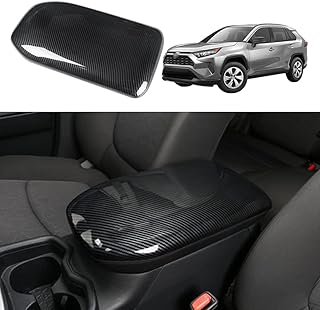 Couvercle d'accoudoir en fibre de carbone abs uvamo pour décoration de console centrale en fibre de carbone rav4 pour rav4 2019 2020 2021 2022 (1 pièce). Transformez votre façon de consommer avec Diaytar Sénégal