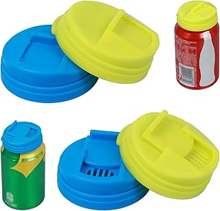4 couvercles de canettes de soda et de jus siosi, boîtes de conserve étanches, couvercle à presser pour canettes d'eau douce. Diaytar : Parce que bien acheter, c'est économiser