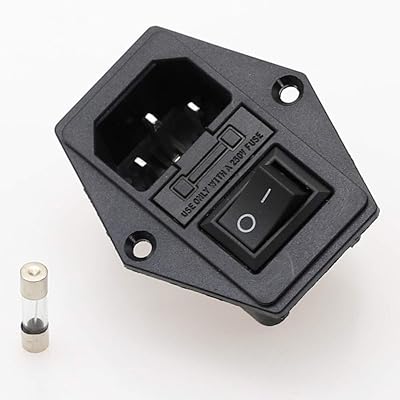 1 jeu de modules d'entrée de prise de courant 10a 250v, prise