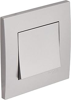 Schneider electric kb31r_as vivace silver - interrupteur de panneau bidirectionnel 1 gang 16ax