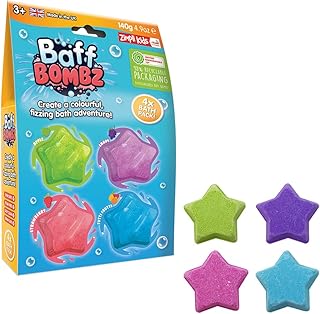 Zimply kids - puff bombs 4 pièces étoiles