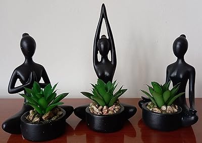 Coffret cadeau de yoga inspirant de 3 pièces pour femmes avec plantes. Diaytar : Où vos envies rencontrent votre budget