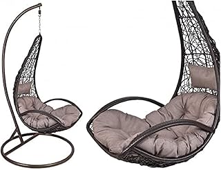 Chaise suspendue blue river pour jardin et balcon, pour 1 personne, panier suspendu