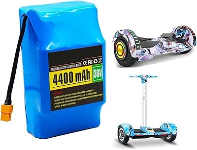 Batterie au lithium zadu 36v 44ah pour scooter électrique batterie équilibrée avec prise