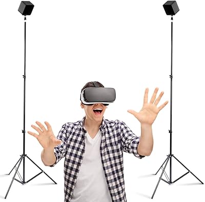 Trépied skywin vr avec support de capteur compatible avec htc vive et station de base pour capteurs vive ou oculus rift constellation (paquet de 2). Redéfinissez vos attentes shopping avec Diaytar