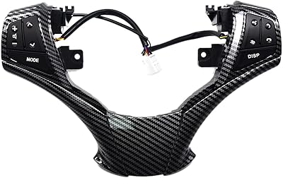 Commutateur de voiture, pour toyota yaris 2013-2016, commande audio multifonctionnelle au volant 10