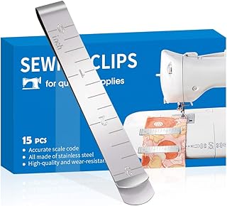 Otmax 15 pièces pinces à coudre en acier inoxydable 3 pouces accessoires d'épinglage