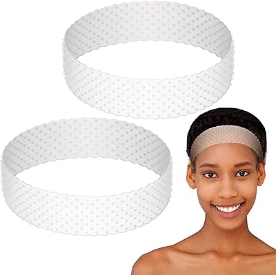 Bandeau de perruque poignée en silicone delfino bandeau de perruque réglable antidérapant
