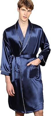 Zhangna robes pour hommes, robe de grande taille pour hommes, chemise de nuit