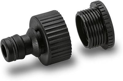 Connecteur de robinet karcher, filetage g3/4", noir, 2.645-065.0, adaptateur