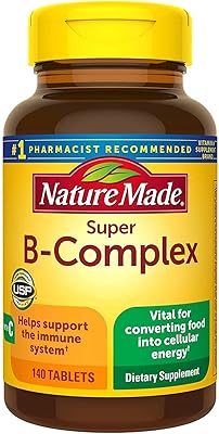 Complexe de super vitamines b nature made 140 comprimés