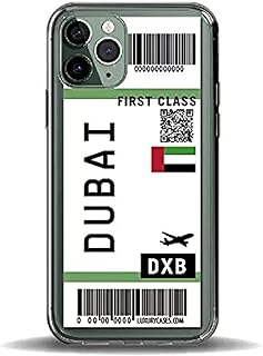 Coque transparente pour apple iphone 12/12 pro et iphone 11/12 pro max avec imprimé billet de voyage dubaï (iphone 12 pro max). Diaytar : Où vos envies rencontrent votre budget