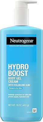 Gel-crème hydratant pour le corps neutrogena hydro boost avec acide hyaluronique