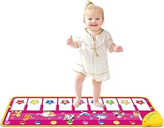 Tapis musical pour enfants sunmerson pour l'éducation précoce avec clavier de piano musical