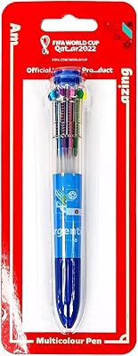 Stylo rétractable multicolore fifa 2022 10 en 1, argentine