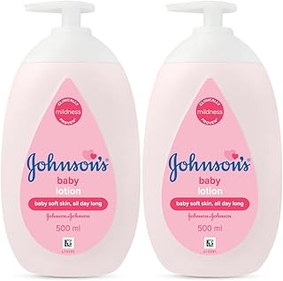 Lotion pour bébé johnson's (500 ml, paquet de 2)