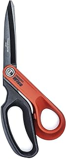 Ciseaux pour droitier weiss tradesman cw10t avec revêtement en titane, 254 mm, multicolores