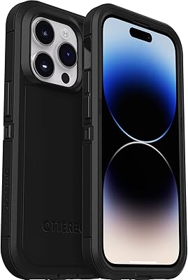 Coque otterbox defender xt pour iphone 14 pro avec magsafe, résistante aux chocs