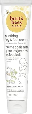 Crème pour les jambes et les pieds burt's bees de mama bee's, 100