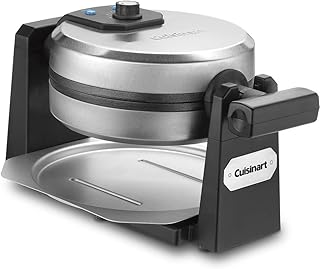 Gaufrier en fer cuzinart, simple, noir/inoxydable