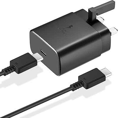 Chargeur rapide samsung 45 w type c chargeur super rapide samsung 45 w avec câble usb-c de 1,5 m, chargeur android pour samsung galaxy s23 ultra/s23/s23+/s22/s22 ultra/s22+/note 10/20/s20/s21 /onglet s7/s8 (noir&45w). Diaytar : Où vos envies rencontrent votre budget