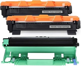 Tn-1050 cartouches de toner + dr1050 tambour remplacement pour brother
