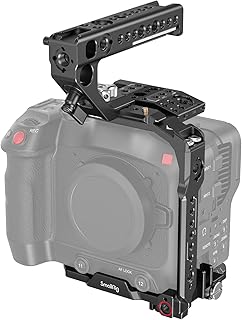 Kit de cage de caméra portable à petit anneau pour canon eos c70