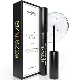 Sérum de croissance des cils et de sourcils matkas + vitamine b3