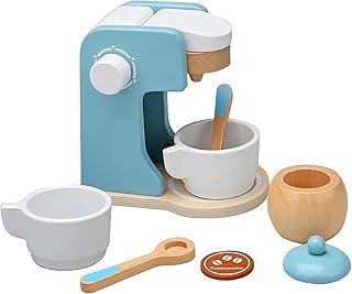 Jouets de cafetière en bois, ensemble de cafetière, accessoires de cuisine, encourage l'imagination