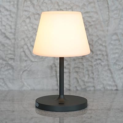 Lampe de table d'extérieur sans fil lotitool, rechargeable par usb 4000 mah 2700