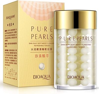 Bio aqua pure silk pearl essence crème pour le visage à l'acide hyaluronique