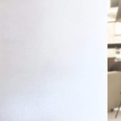 Film de fenêtre de confidentialité, couvercle en verre dépoli amovible pour salle