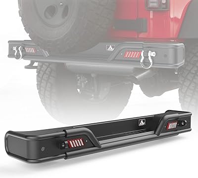 Amortisseur arrière wolfstorm compatible avec jeep wrangler jk & jk unlimited 2007-2018, véhicule