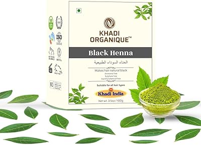 Le henné noir de kadi organic rend les cheveux noirs naturellement
