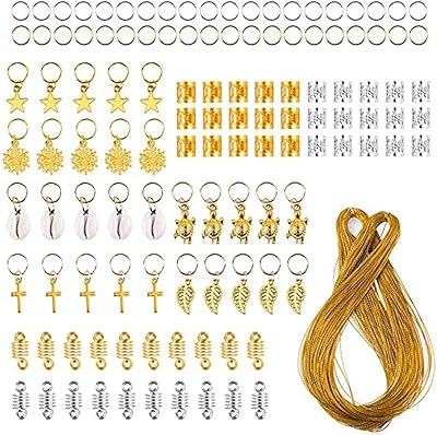 222 pièces boîte à cheveux en aluminium anneaux de cheveux accessoires de cheveux en fil métallique (120 pièces or). Redéfinissez vos attentes shopping avec Diaytar