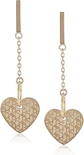 Boucles d'oreilles pendantes en acier inoxydable pour femme 32012655 de tommy hilfiger