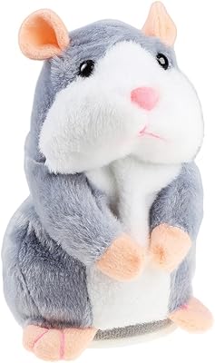 Jouet en peluche hamster parlant, jouet en peluche amusant pour que les enfants