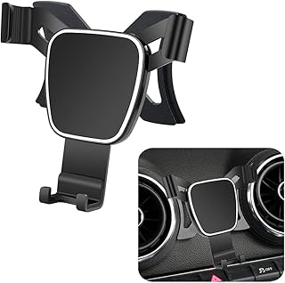 Support de téléphone de voiture lunqin pour audi a3 s3 2014-2020, accessoires