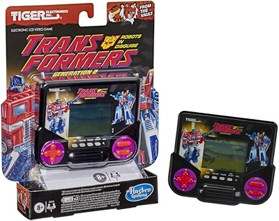 Tiger electronics transformers robots n' disguise generation 2, jeu vidéo électronique lcd d'inspiration
