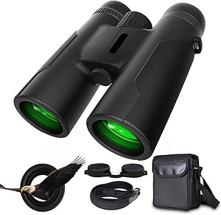 Télescope binoculaire geox, jumelles hd 12x42 haute puissance à revêtement multicouche, vision nocturne