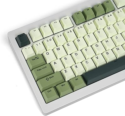 Dagaladoo xvx 131 touches vert matcha ensemble complet de clavier pbt