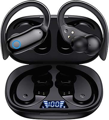 Casque bluetooth sans fil étanche ipx7 avec 48 heures de lecture avec micro