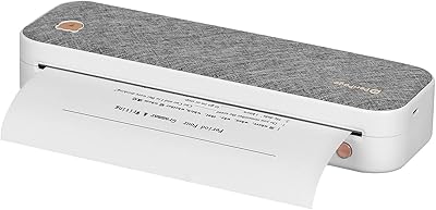Imprimante papier a4 originale jewelrytech, imprimante portable sans fil à transfert thermique direct