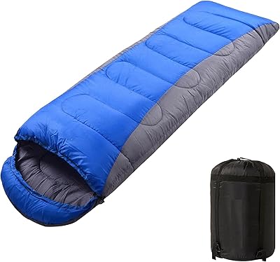 Sac de couchage léger pour enfants adultes filles femmes rempli de microfibre 5-20°