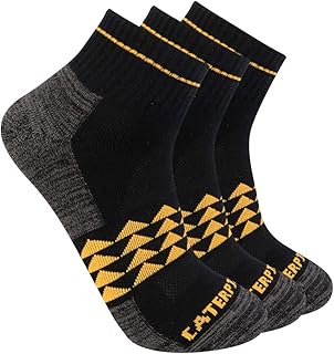 Paquet de 3 paires de chaussettes demi-doublées pour hommes, 8-12