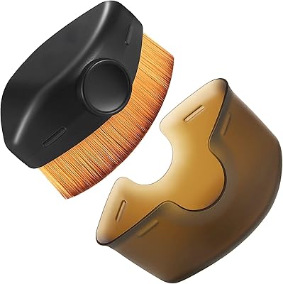 Pinceau de maquillage pour fond de teint en forme de dauphin, pinceau
