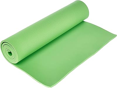 Tapis de yoga et d'exercice arnv avec sangle de transport, (fabriqué en inde)